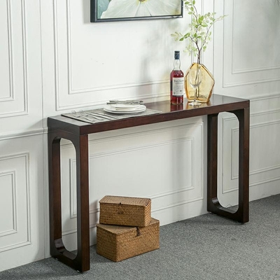 中式条案实木案几简约现代玄关桌供桌客厅条几沙发背几隔断桌包邮