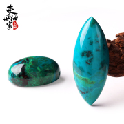 Tokai family Fenghuang pendant chrysocolla stone turquoise Crystal pendant necklace jewelry