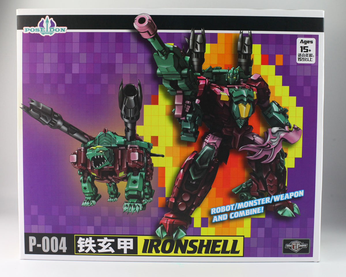 tfc poseidon 海底狂魔 p-04 ironshell 铁玄甲 海龟 合体主体