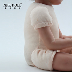 RebornDoll新款重生娃娃麂皮绒身体20-22英寸仿真婴儿亮粉红色