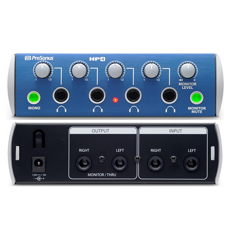 PreSonus HP4 4路耳机分配器 耳机放大器 录音棚个人四路耳分|msdalam kategori Alat muzik/Guitar/Piano/Fitting, instrumen MIDI/komputer Muzik, Headphone Amplifier - dari Buy2taobao.com untuk memberikan perkhidmatan ejen Taobao profesional membeli