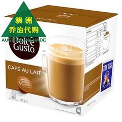澳洲 Nescafe Dolce Gusto 法式牛奶咖啡胶囊 16个装160g CO047