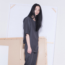 JNBY/江南布衣2015秋装新款女式含羊毛个性时尚短袖T恤5F716218