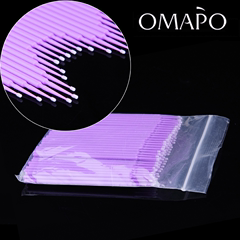 OMAPO 眼部嫁接睫毛专用卸胶卸妆专用棉签棒眼部棉棒