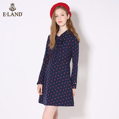 ELAND冬季新品户外休闲保暖羽绒服女EEJD68T03M专柜正品