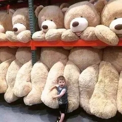 超大型号美国大熊公仔毛绒玩具泰迪熊抱抱熊送女友生日情人节礼物