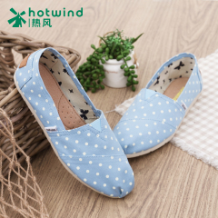 Hot spring/summer shoes ladies shoes with casual canvas shoes polka dots light the lazy man shoes 731H15118