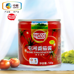 中粮屯河番茄酱料198g*8罐 炒菜调料烘焙面酱 新疆特产调味品