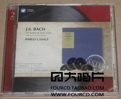 留声机百大 Pablo Casals-Bach: Six Suites for Solo Cello 2CD