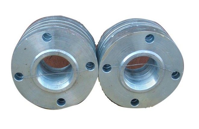 法兰镀锌丝扣法兰盘螺纹丝口内牙dn25dn50法兰新