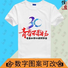 同学聚会服订做文化衫定制班服定制工作服定做长袖短袖T恤广告衫