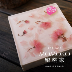 MOMOKO蜜桃家_樱花芝士蛋糕/生日慕斯蛋糕/日本樱花/成都蛋糕配送