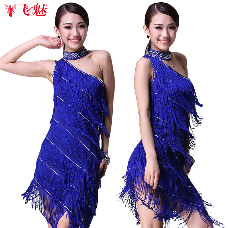 2022新款拉丁舞流蘇裙燙鑽亮片演出比賽服練功服連衣裙女成人春夏在類目 運動/瑜伽/健身/球迷用品, 舞蹈/健美操/體操, 拉丁舞, 拉丁舞演出服中 - 來自Buy2taobao.com提供專業的淘寶代購服務
