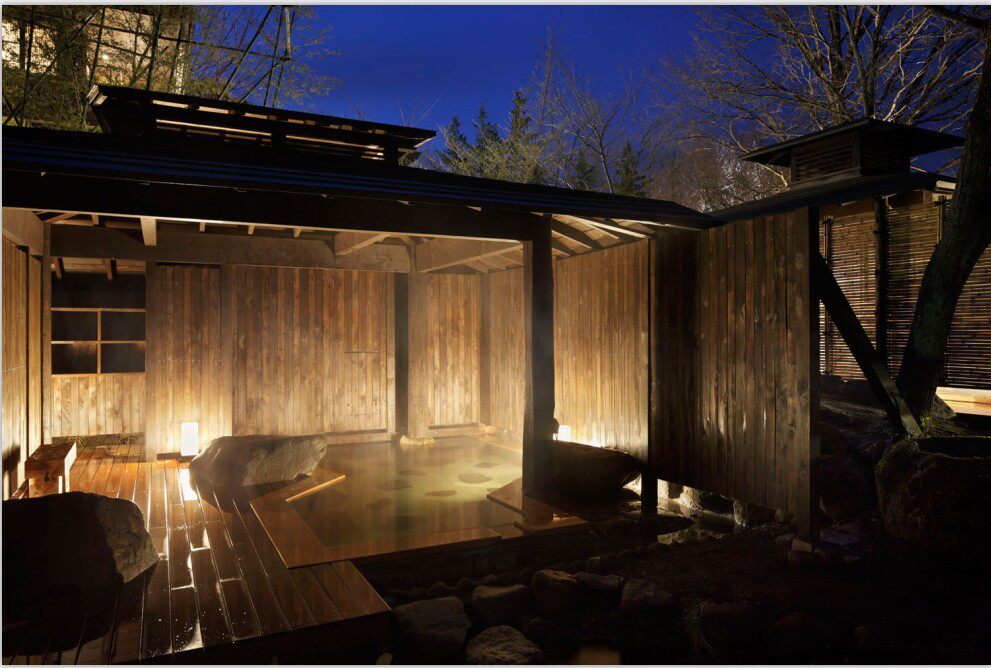 [客栈及度假村]民宿精品-日本山庄温泉度假村实景  日式元素