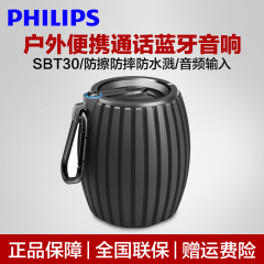 Philips/飞利浦 sbt30车载户外无线蓝牙音箱可接听电话迷你音箱