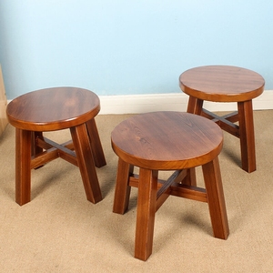 小凳小木凳实木小凳子小圆凳子换鞋凳小板凳小矮凳成人家用客厅