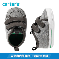 Carter's1双装宝宝学步鞋学前鞋魔术贴居家鞋婴儿新生儿GB12118