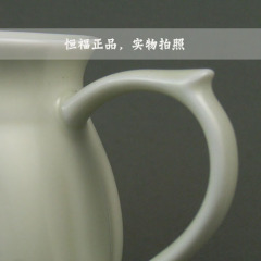 公道杯大号 恒福定窑陶瓷茶海 功夫茶具配件 茶道 恒陶茶海分茶器