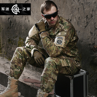 cqb战术迷彩服套装 军迷户外野战cs装备 作训服裤 ocp废墟 四季
