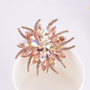 Mail fine female Korean rhinestones brooch corsage pin clasp Korea jewelry