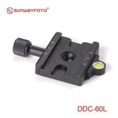 SUNWAYFOTO晟崴DDC-60L三脚架云台通用 快装板底座 螺杆夹座