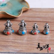 Tibetan silver Buddha bead bracelets Tibetan hyacinth DIY bracelet diamond Moon and stars Bodhi Accessories Accessories