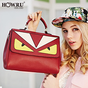 Kazakhstan 2015 fall/winter handbags new fashion cartoon bird print one-shoulder diagonal trends mobile Lady bag