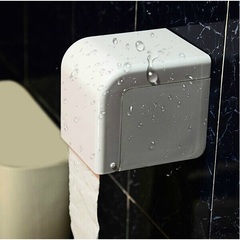 【天天特价】防水吸盘纸巾架卫生间纸巾盒厕所卷纸架卫生纸架