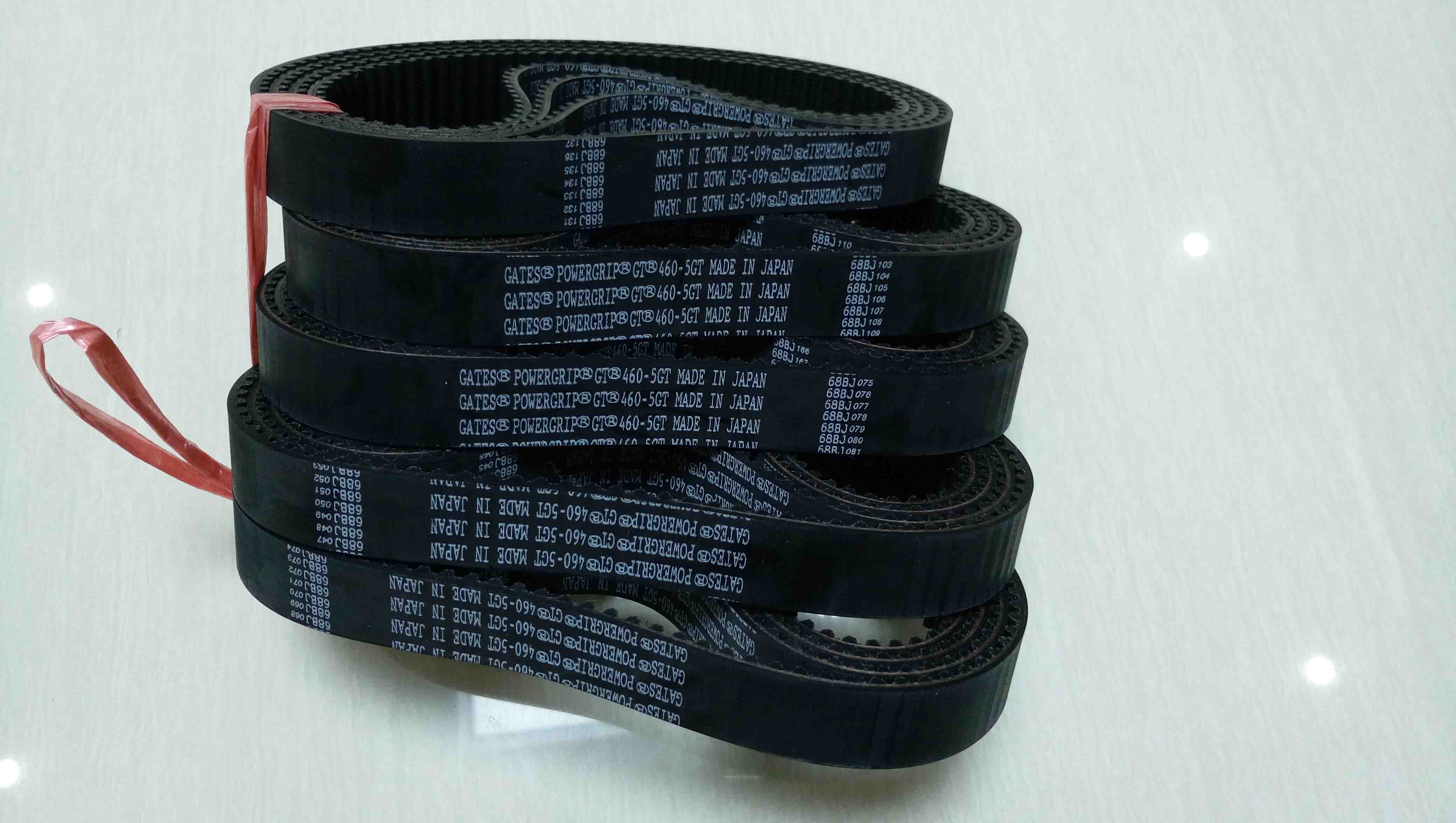 盖茨gates同步带数控车床主轴皮带进口齿形带3175-5gt,3640-5gt