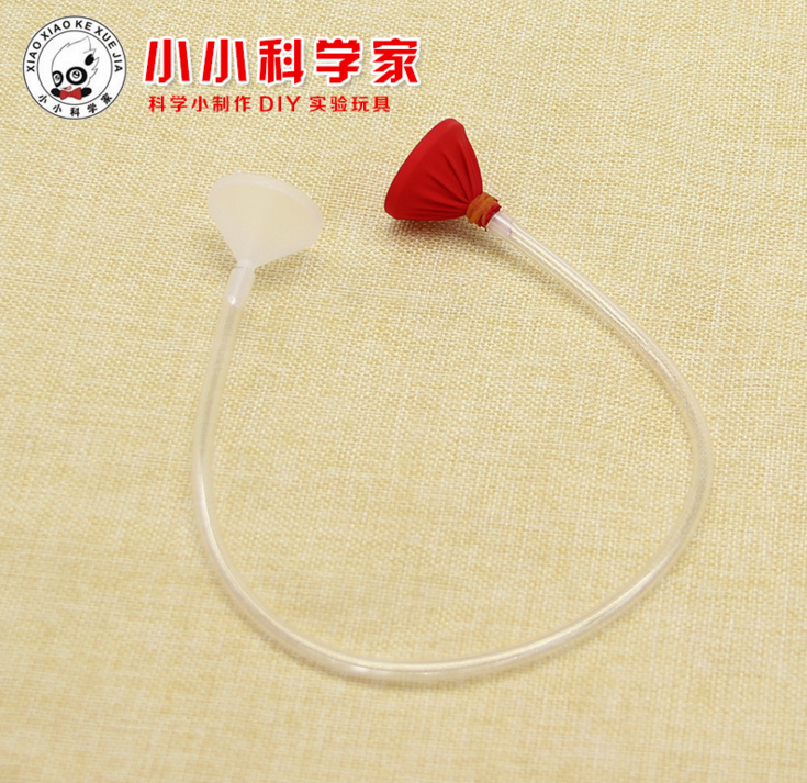 自制简易听诊器diy科技小制作少年宫科普实验器材科学实验小发明