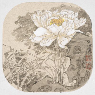 刘云博 《花鸟Ⅰ》 纸本国画 工笔花鸟