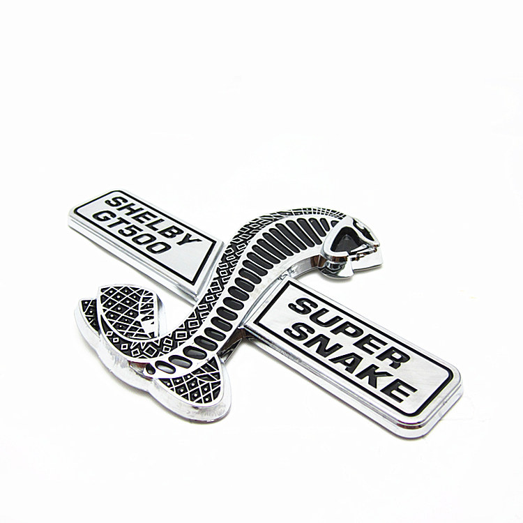 福特野马 ford gt500 super snake cobra 车标 眼镜蛇车标