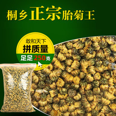 菊花茶正宗桐乡胎菊王头采特级去火杭白菊贡菊杭州胎菊250g克散装