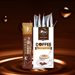 （买1送2）爱立克经典咖啡速溶咖啡三合一条装原味coffee10条盒装