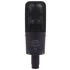 Audio Technica/铁三角 AT4040 演播室级专业录音电容麦克风话筒