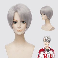 漫美 冰上的尤里YURI!on ICE 维克托·尼基福罗夫 cosplay假发