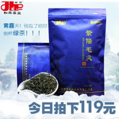 和平茶叶正宗紫阳毛尖茶富硒茶毛尖绿茶散装紫阳毛尖春茶袋装100g