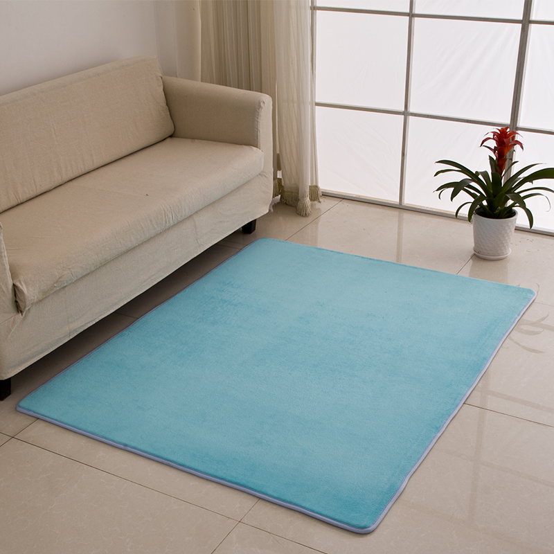馨居 欧式珊瑚绒毛绒客厅地毯 茶几地毯卧室床前毯 防滑可机洗产品展示图3