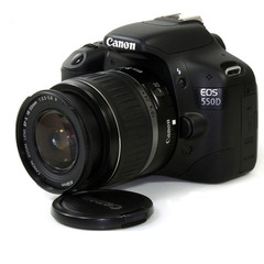 佳能EOS 550D套机 含18-55 镜头套机 单反数码相机 超600D 650D