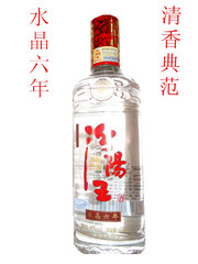 新品推荐山西名酒清香型白酒40度汾阳王水晶六年清香典范475ml