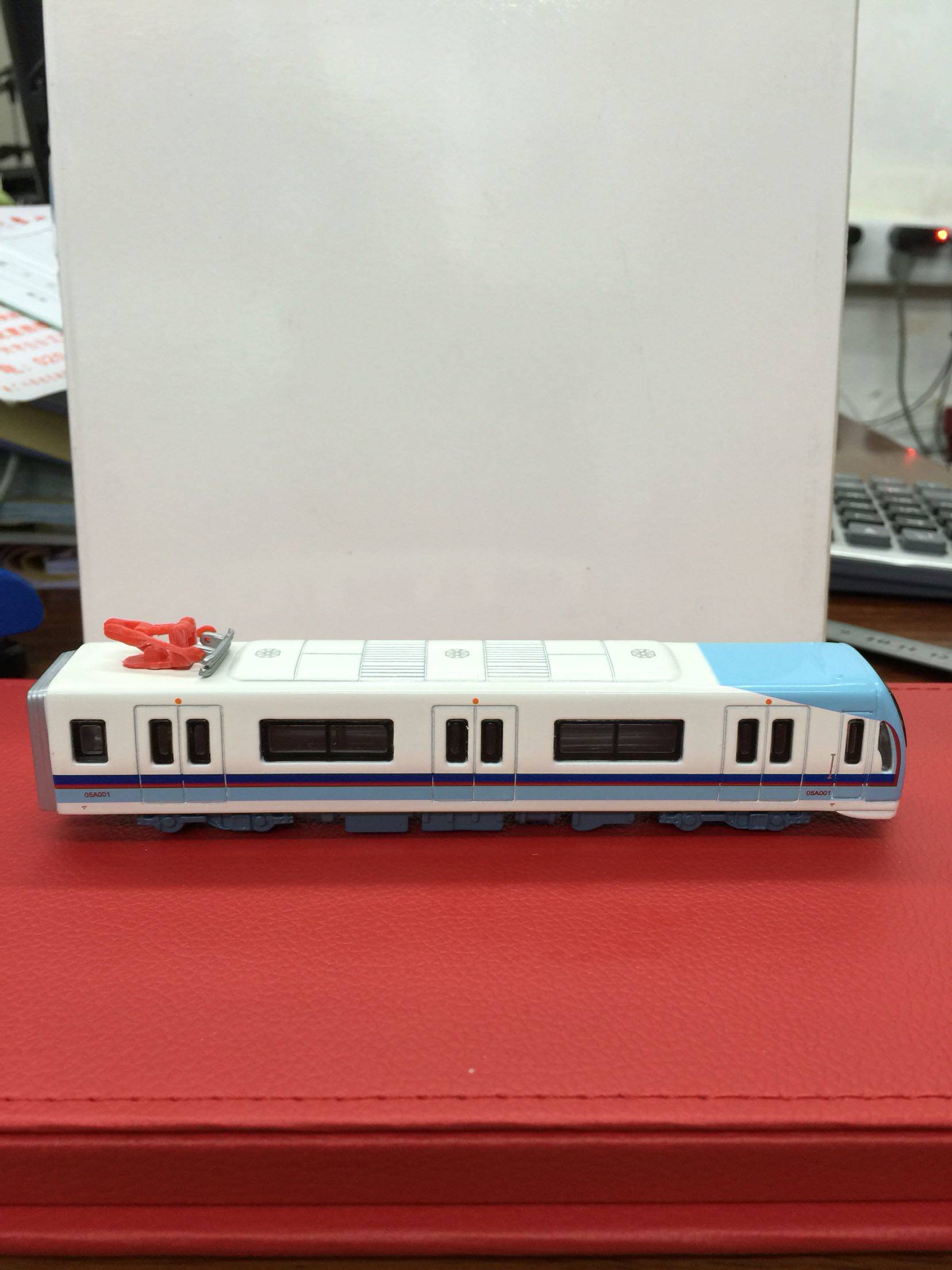 4儿童地铁玩具带轨道高铁火车动车摆件高速列车广州合金玩具车模型已