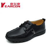 YEARCON/con men's daily leisure with comfortable tide fashion men shoes leather men's shoes