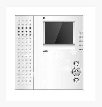 abb振威安防楼宇对讲设备g3201-b可视彩色黑白免提楼宇对讲设备