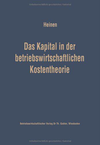 预售daskapitalinderbetriebswirtschaftlichenko经济管理类原版书