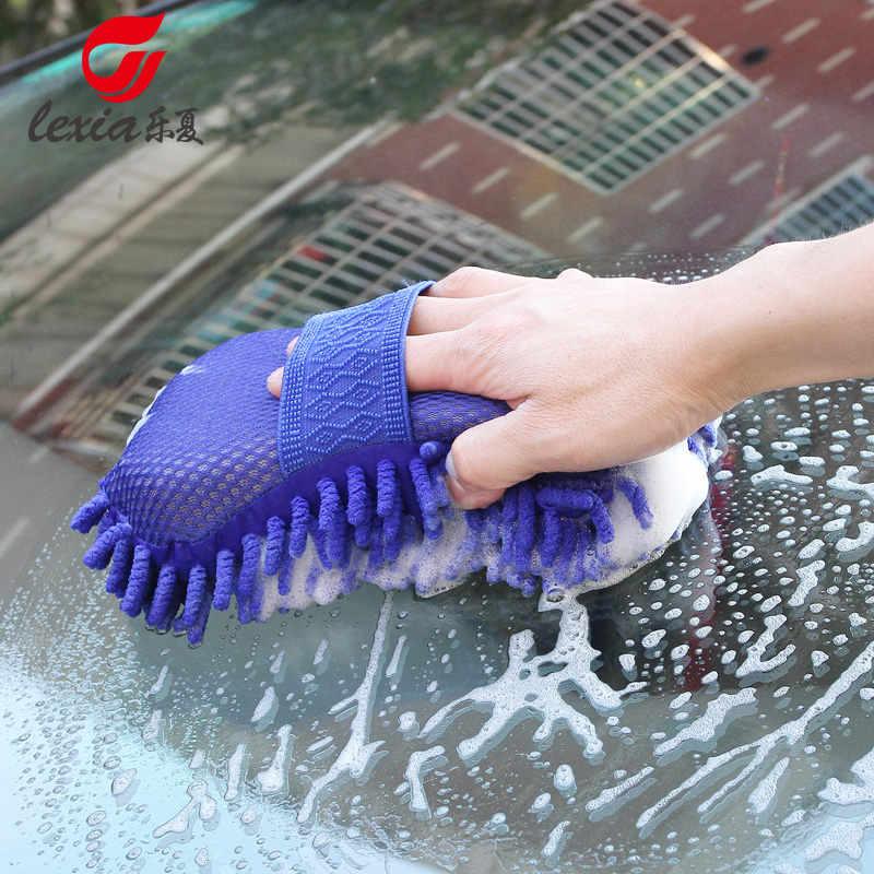 乐夏 汽车海绵擦清洁用品洗车工具 雪尼尔海绵珊瑚虫毛绒洗车手套|ruв категории автомобиль/товаров/аксессуары/переоснащение, автомобиль для уборки/чистящие средства, машина для очистки перчатки - от Buy2taobao.com для оказания профессиональной услуги покупки агента Taobao