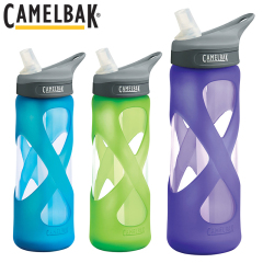 CamelBak驼峰 户外运动原产法国玻璃水瓶 自驾吸嘴水杯 0.7L水壶