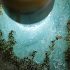 缅甸翡翠原石毛料 莫西沙赌石 高冰种飘花 完美大牌料 1.111公斤