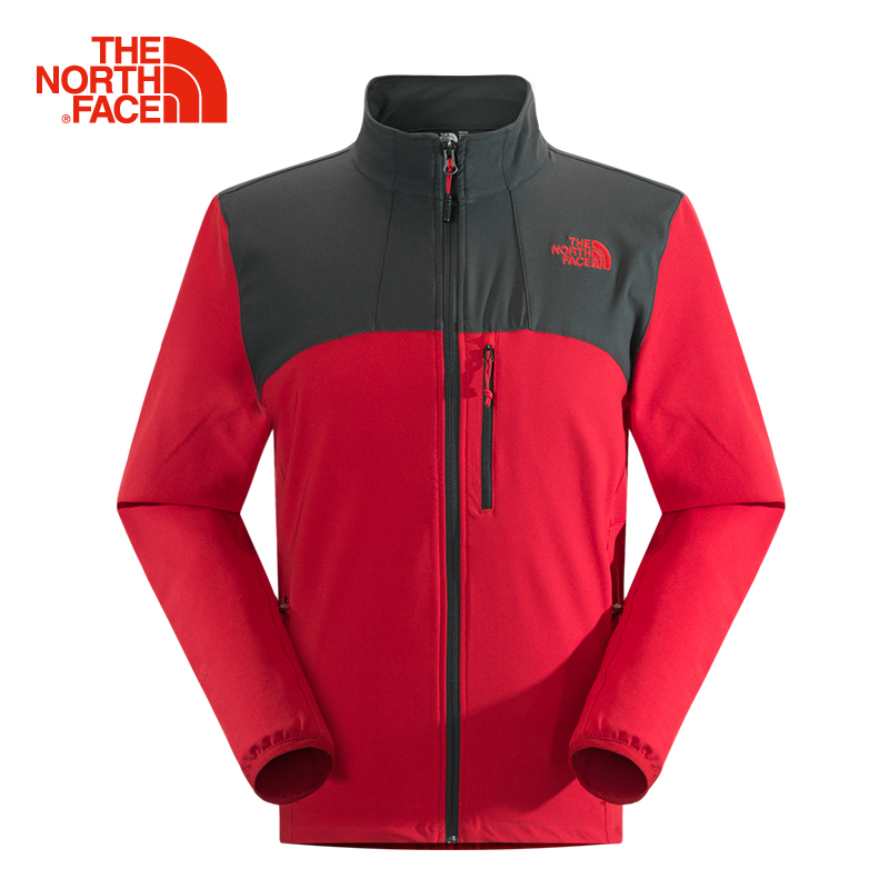 【经典款】TheNorthFace北面男款防风防泼水软壳夹克CAU4产品展示图1