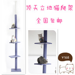 包邮顶天立地超长猫爬架 猫跳台猫爬架猫树猫抓板 猫玩具