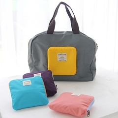 男女款可折叠收纳包韩版超轻便携旅行袋超大容量单肩购物袋环保袋